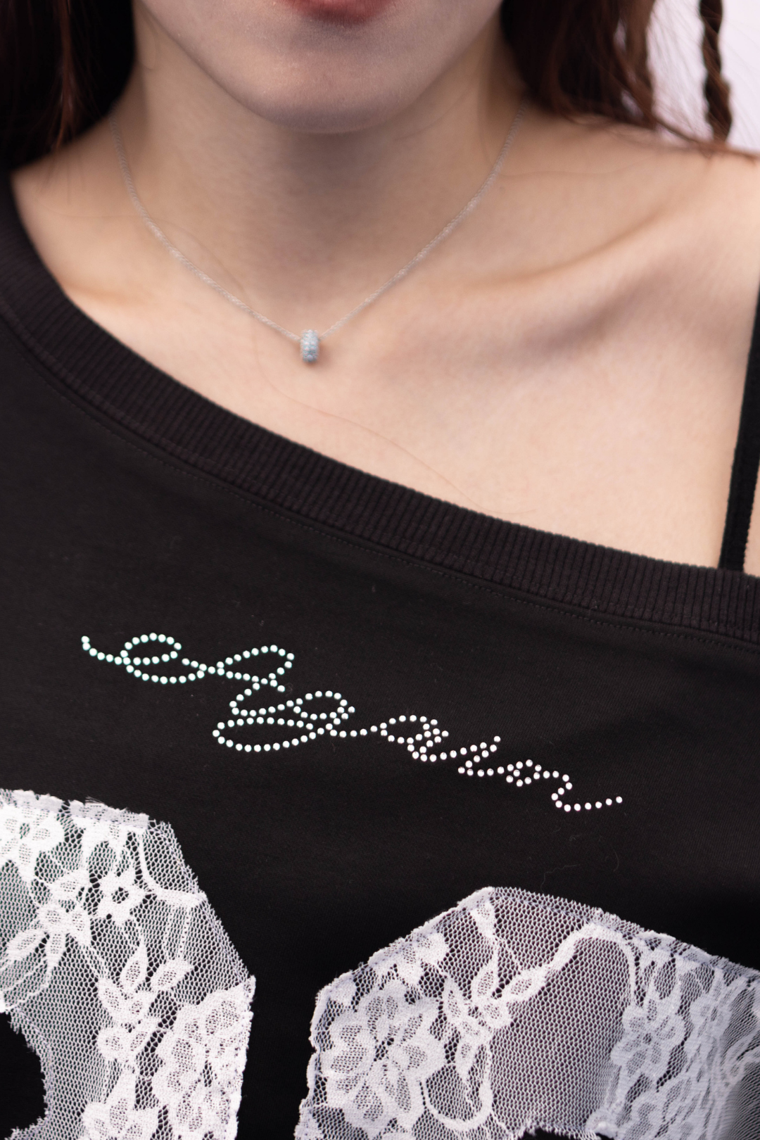 BLACK LONG SLEEVE WITH LACE