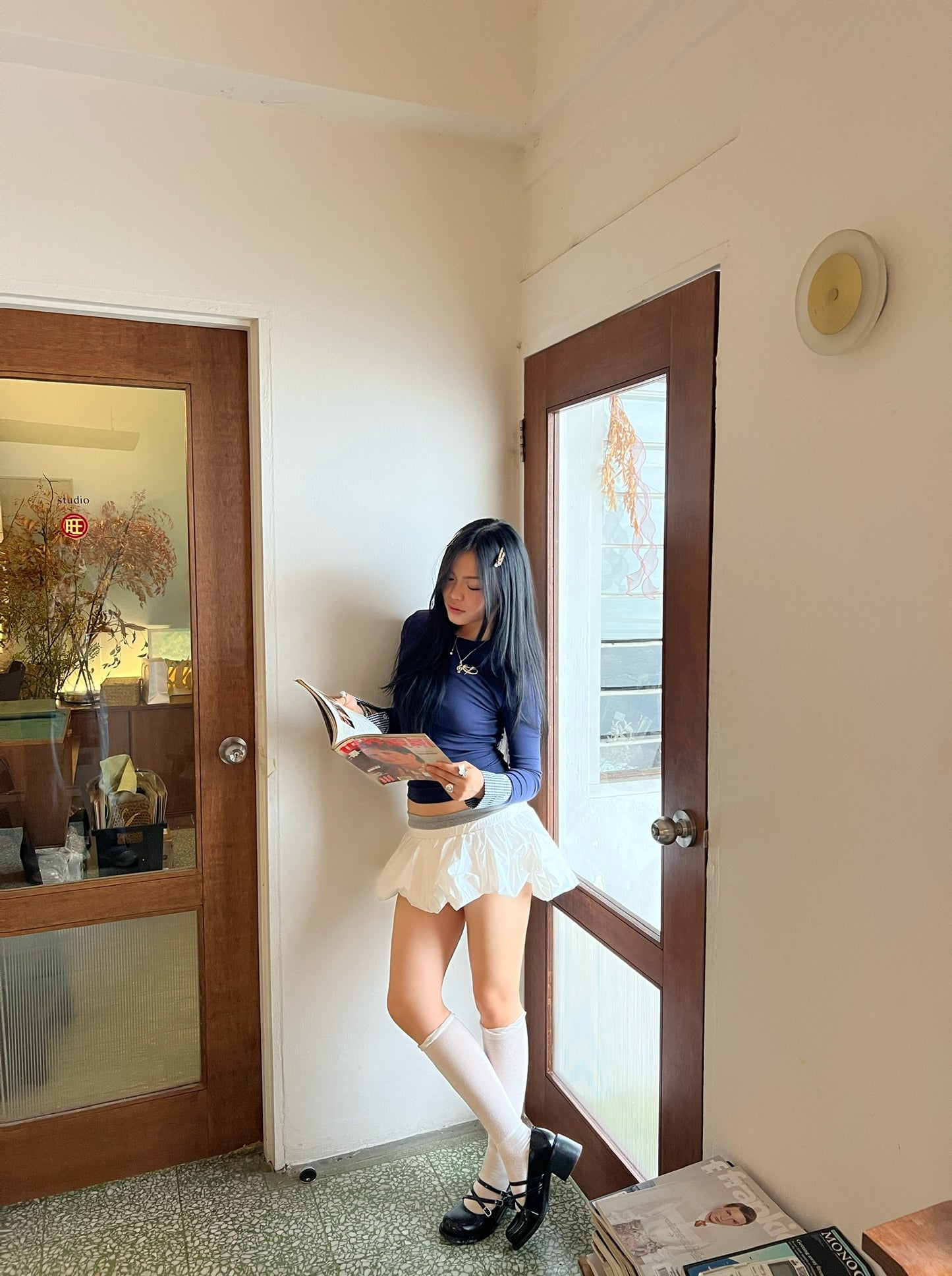 BUD SKIRT (WHITE)